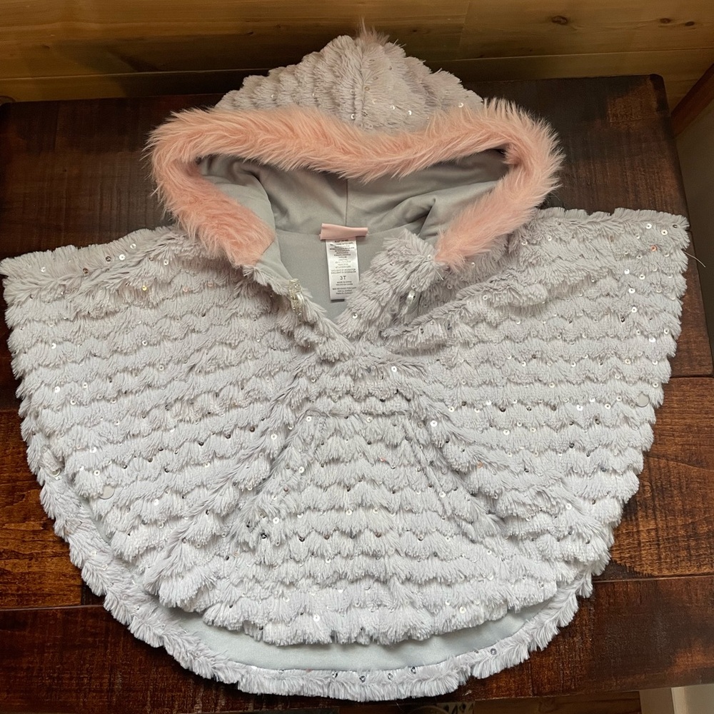 Little girl poncho